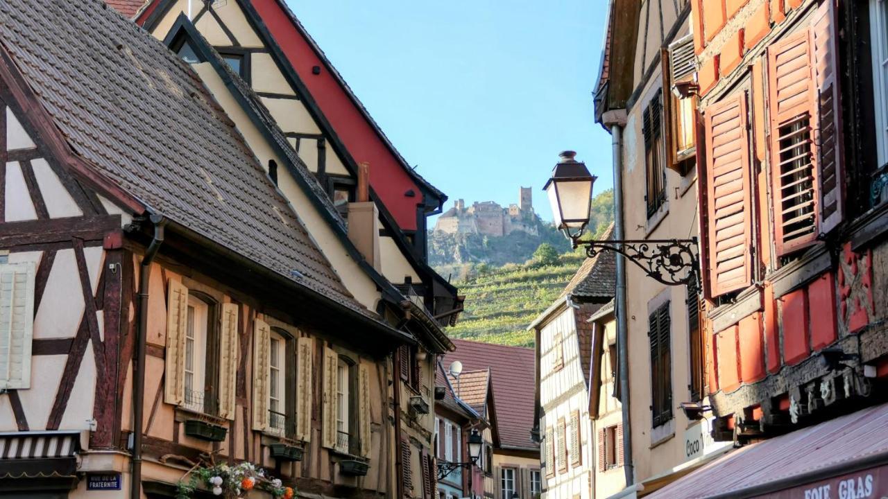 Un Balcon Sur Les Toits Apartment Beblenheim Bagian luar foto